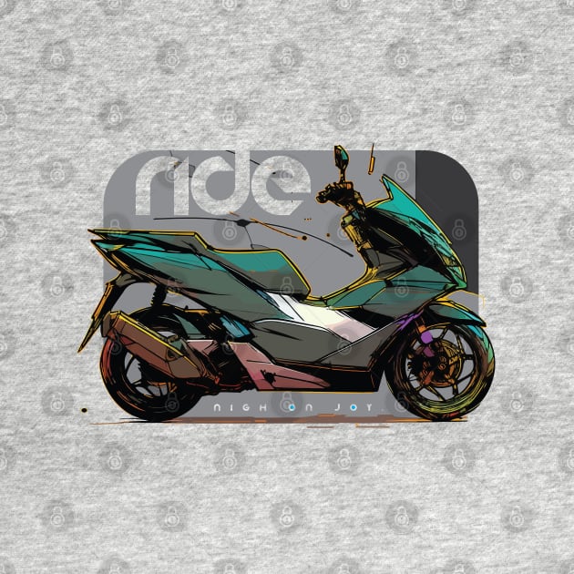 Ride Honda PCX cyber by NighOnJoy